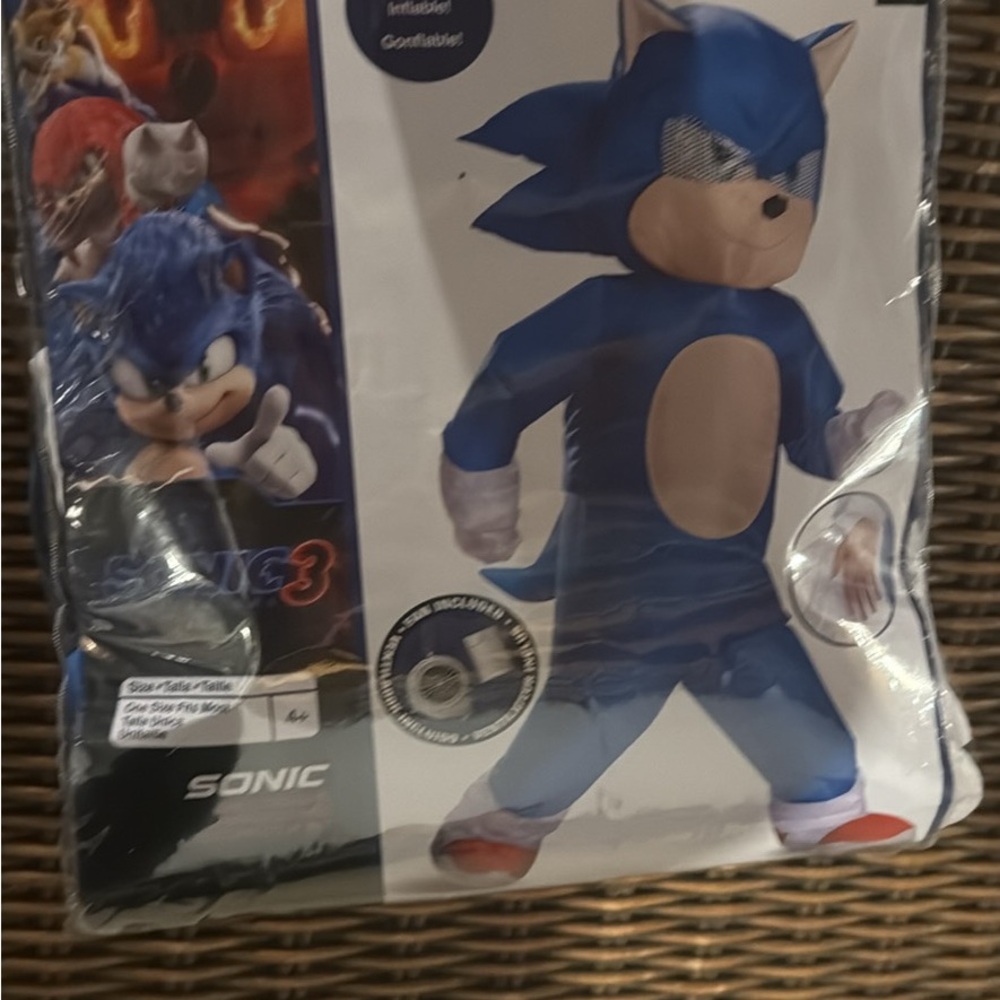 Kids Sonic the Hedgehog Costume